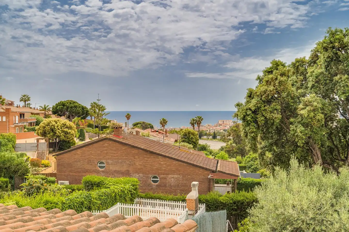 Vista exterior de Casa o xalet en venda en Teià amb Calefacció, Jardí privat i Terrassa