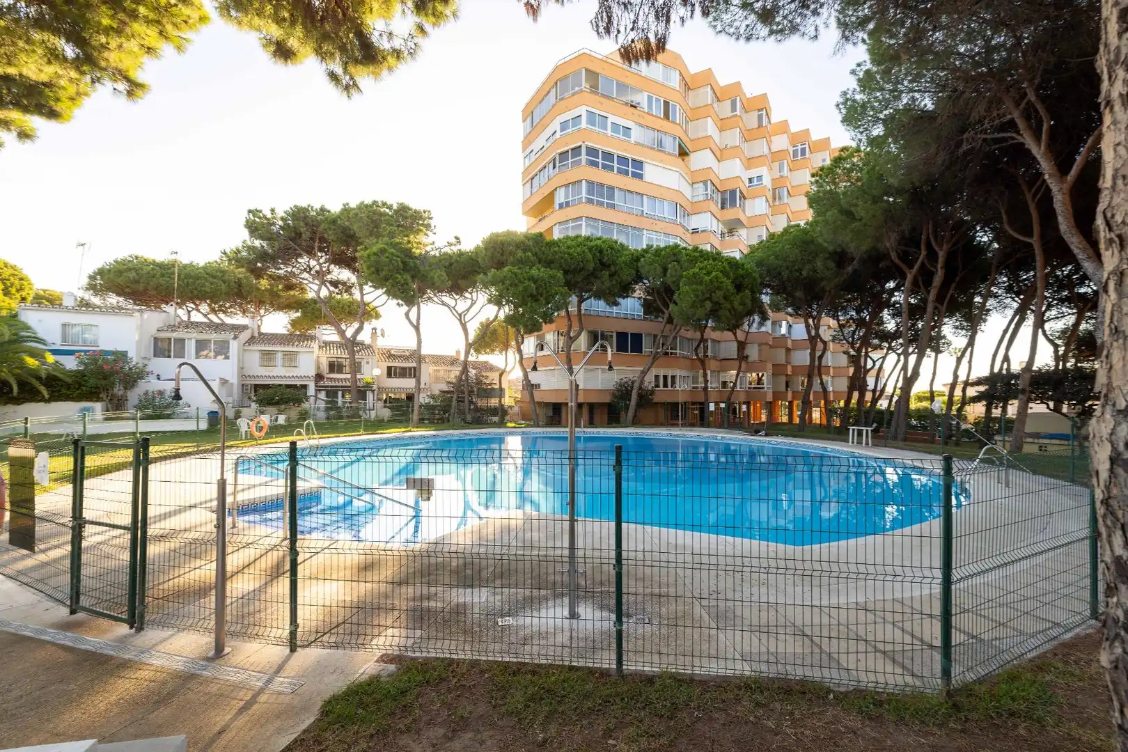 Schwimmbecken von Wohnung zum Verkauf in Mijas mit Privatgarten und Gemeinschaftspool
