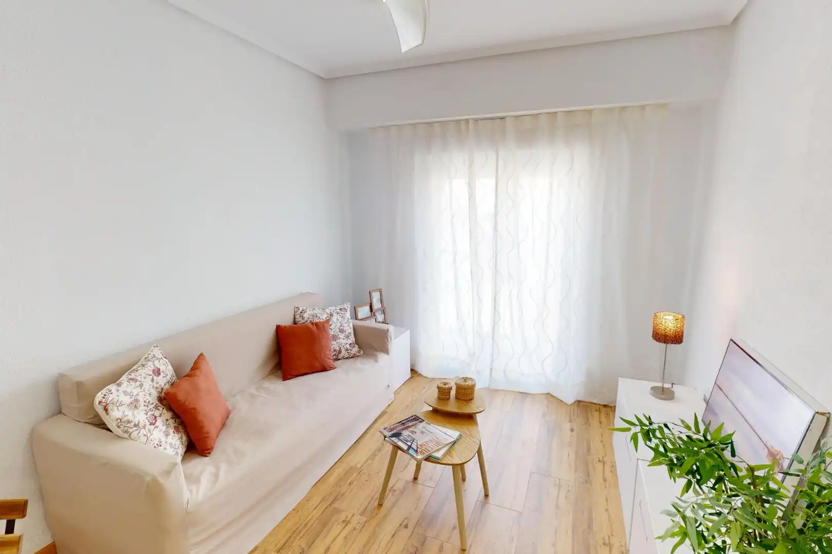 Wohnzimmer von Wohnung zum Verkauf in Valencia mit Balkon