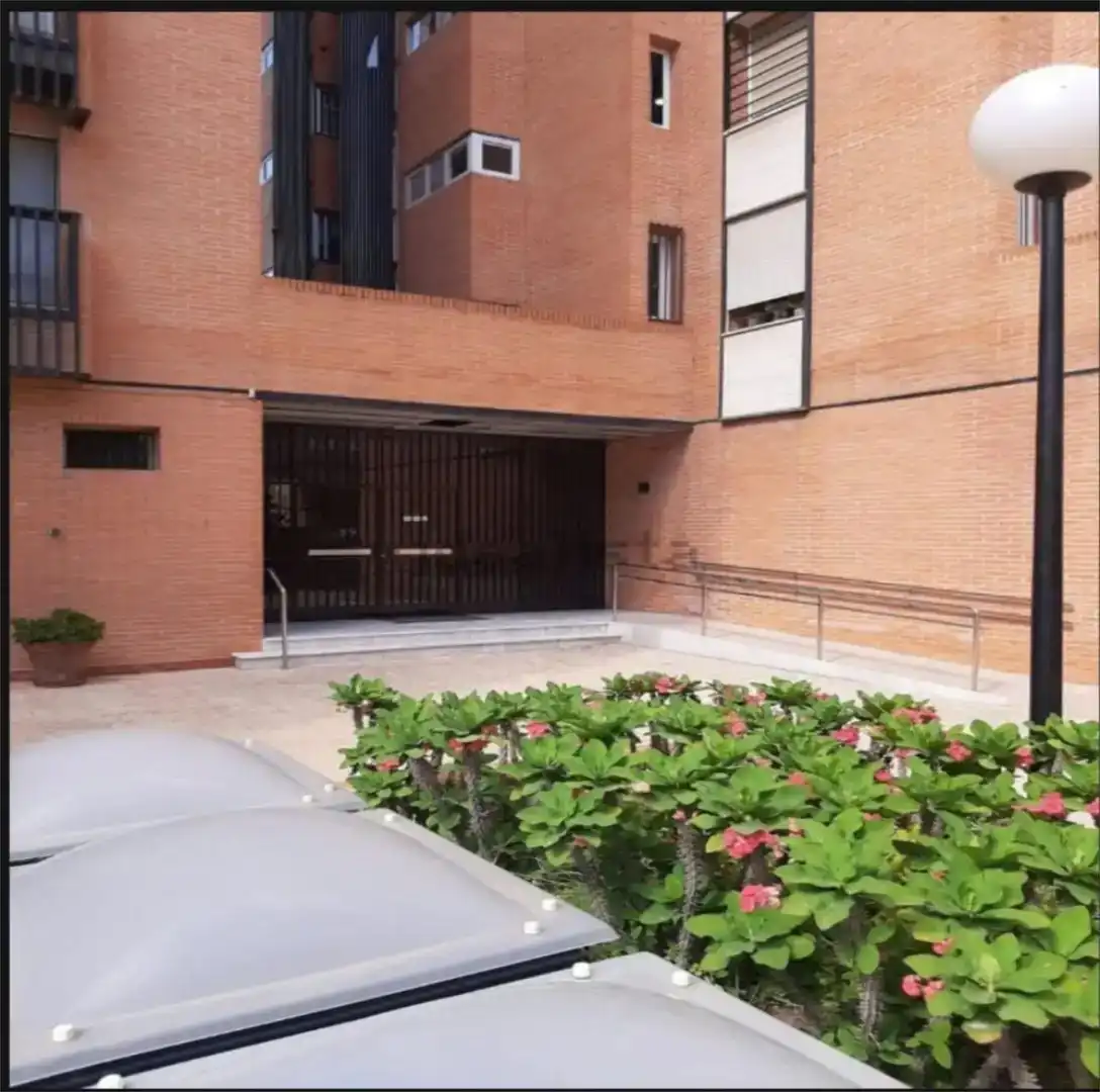 Exterior view of Flat for rent in Murcia  with Air Conditioner, Private garden and Parquet flooring