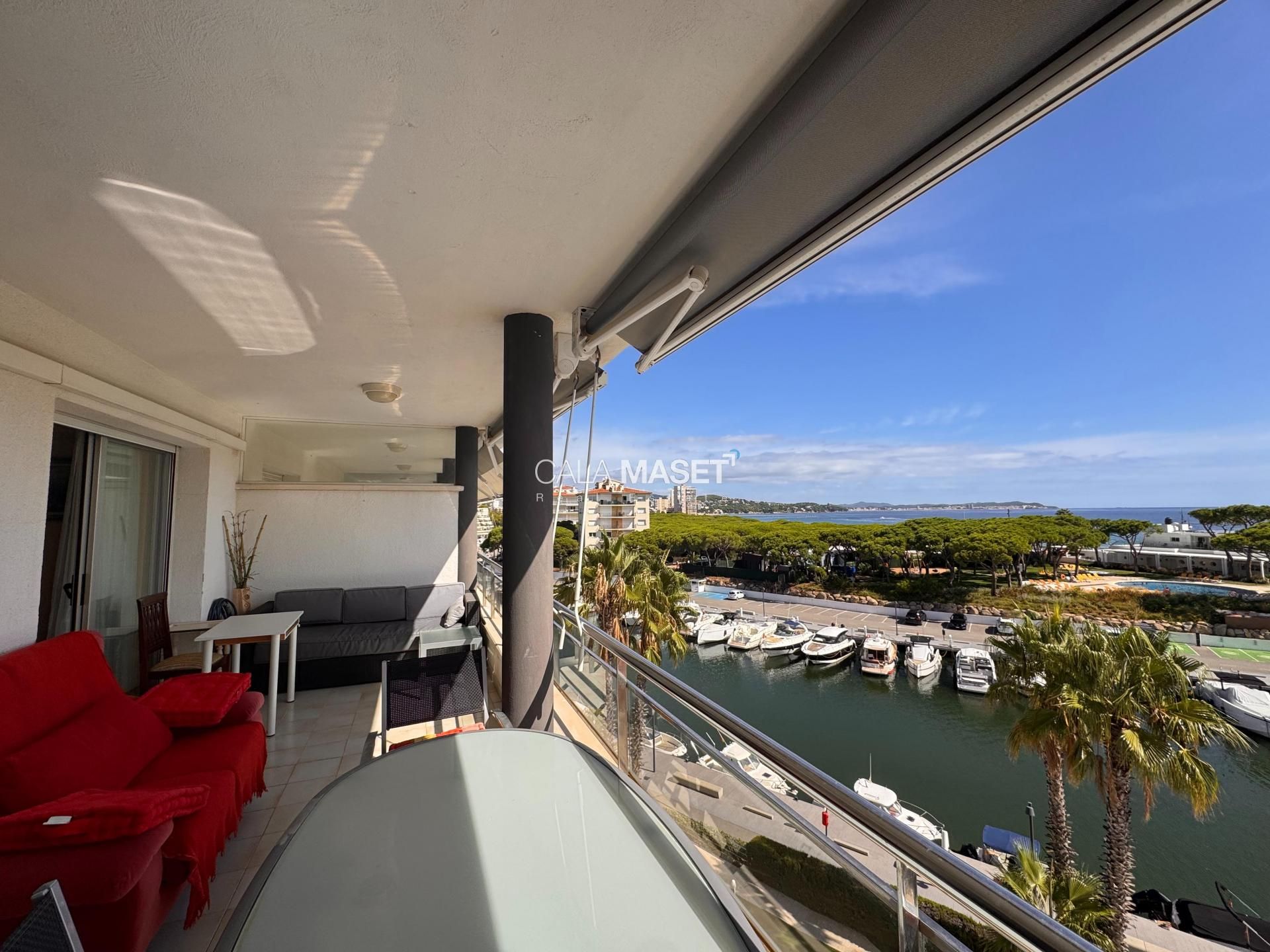Terraza de Apartamento en venta en Castell-Platja d'Aro con Calefacción, Jardín privado y Terraza
