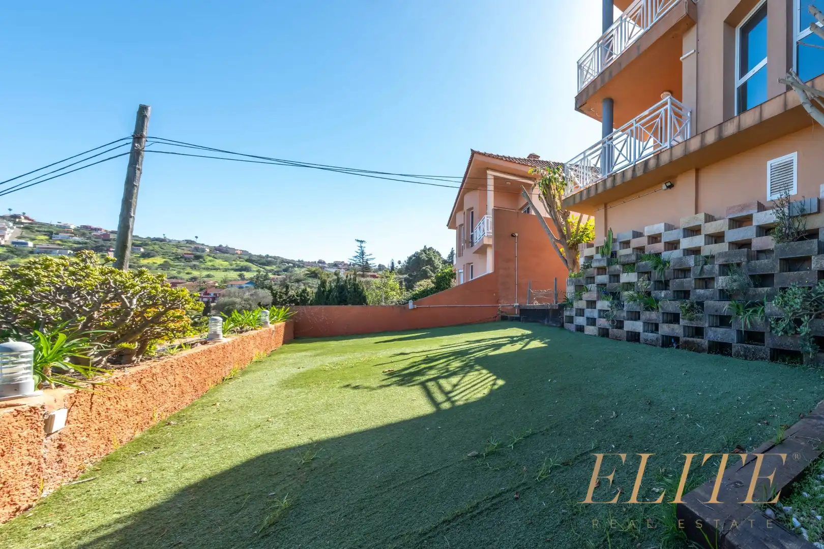 Garten von Einfamilien-Reihenhaus zum Verkauf in Santa Brígida mit Parkett