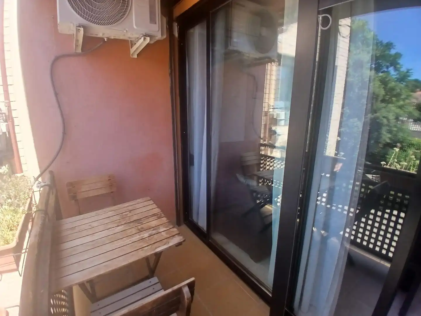 Balcony of Flat for rent in Aldea del Fresno  with Air Conditioner, Heating and Terrace