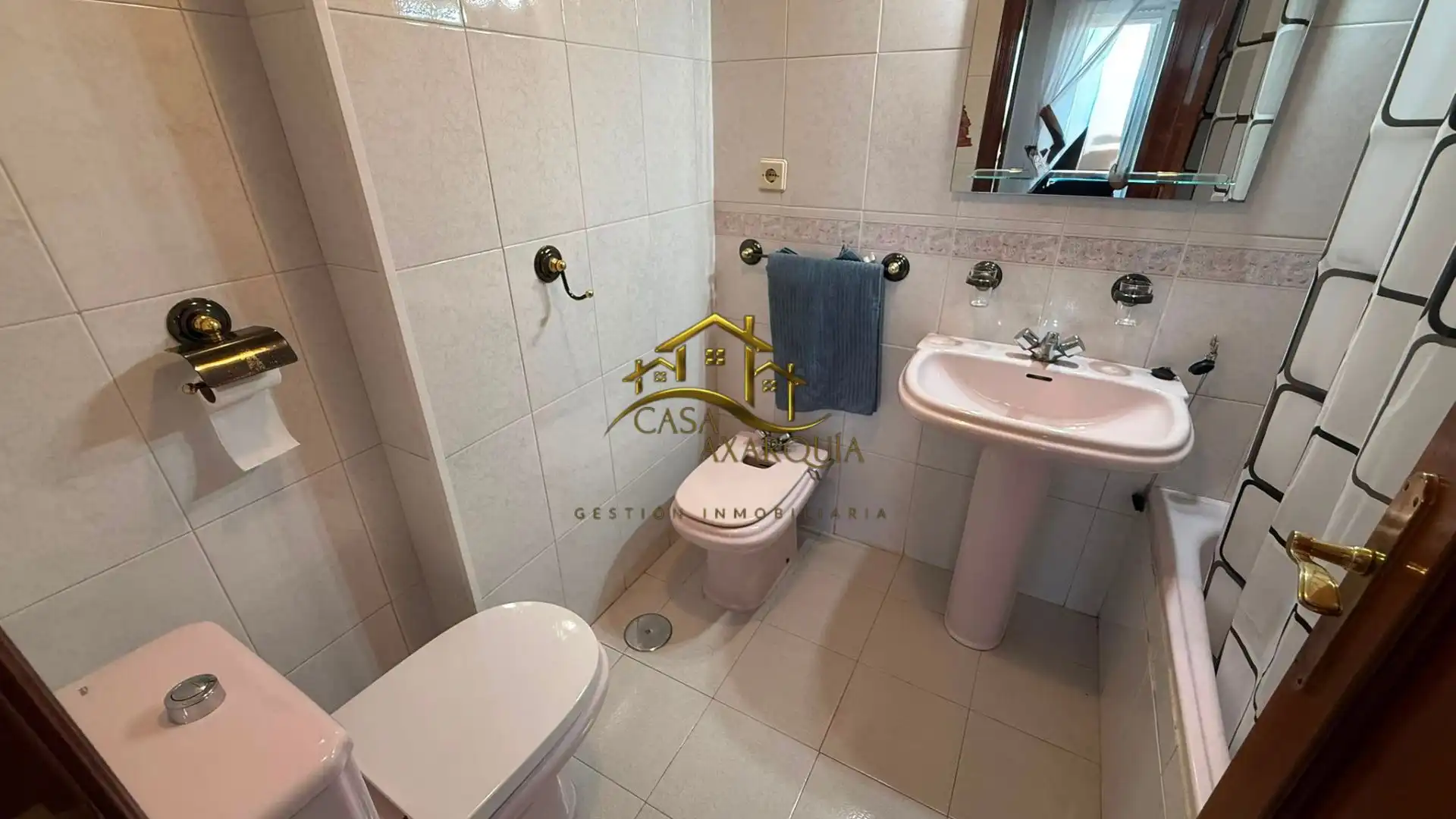 Badezimmer von Haus oder Chalet zur Miete in Vélez-Málaga mit Klimaanlage, Terrasse und Möbliert