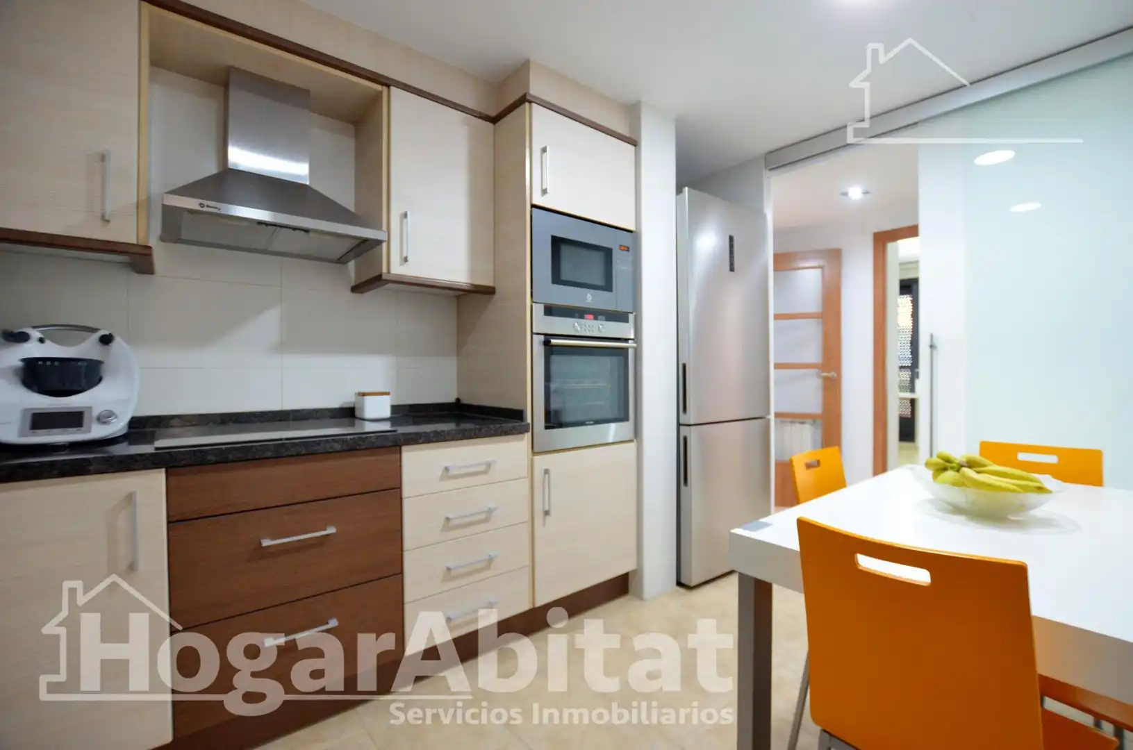 Kitchen of Flat for sale in Tavernes de la Valldigna  with Balcony