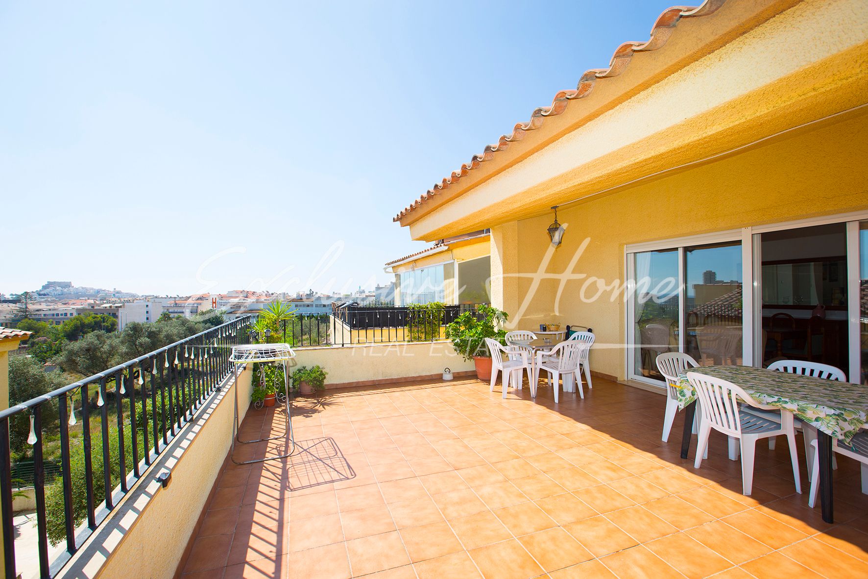 Terrace of House or chalet for sale in Peñíscola / Peníscola  with Air Conditioner, Heating and Private garden