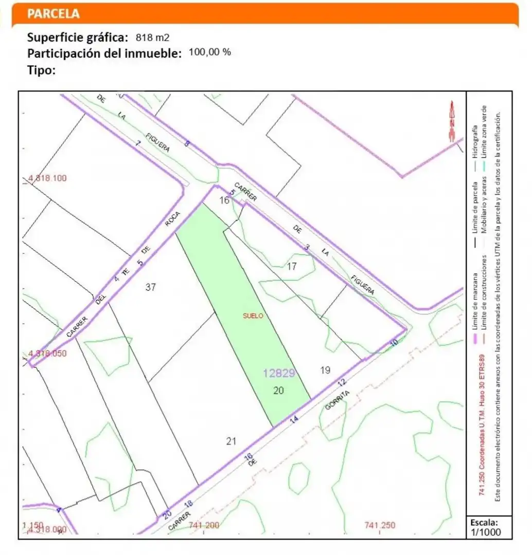 Terrenos y solares en venta en Urbanització Molló de la Creu N-8 16, imagen 3