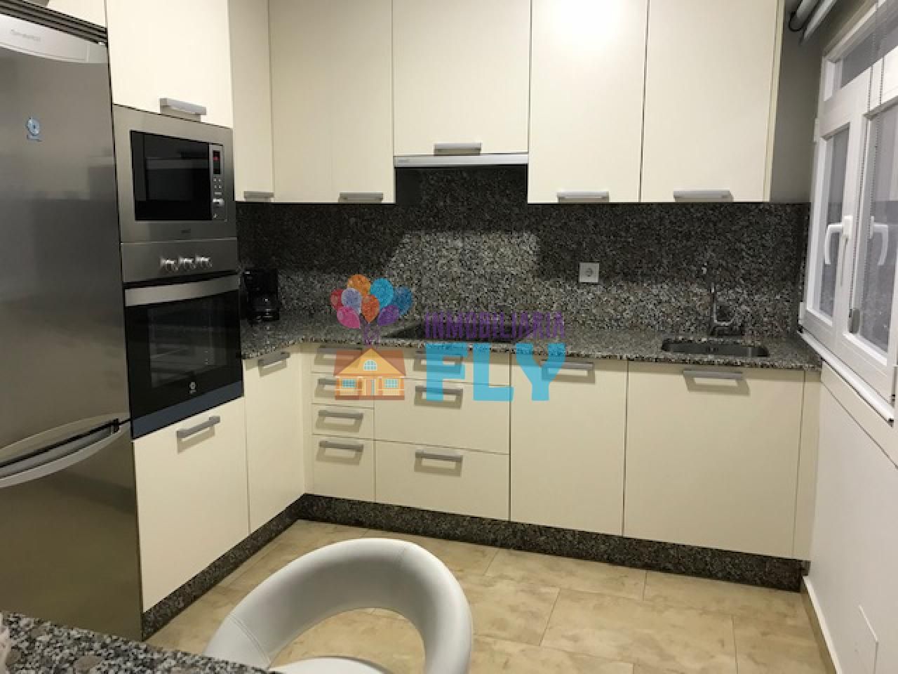 Kitchen of Flat for sale in Ourense Capital   with Heating and Parquet flooring