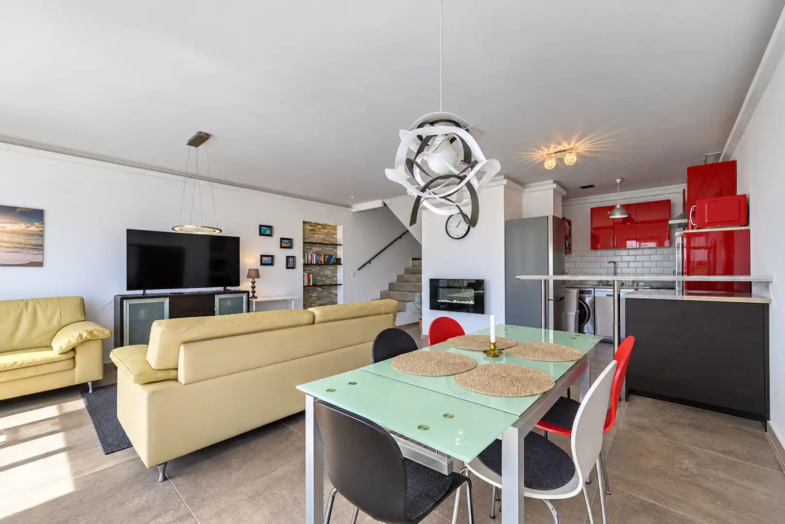 Comedor de Dúplex en venta en La Cala Mijas