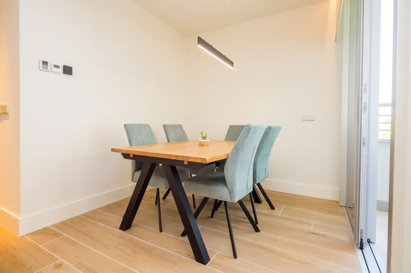 Comedor de Apartamento en venta en Castell d'Aro, Platja d'Aro i s'Agaró con Aire acondicionado, Terraza y Amueblado
