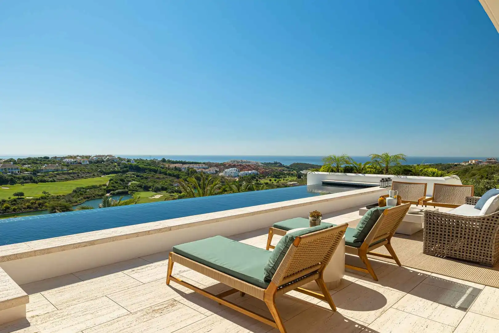 Terraza de Casa o chalet en venta en Casares con Aire acondicionado, Jardín privado y Terraza