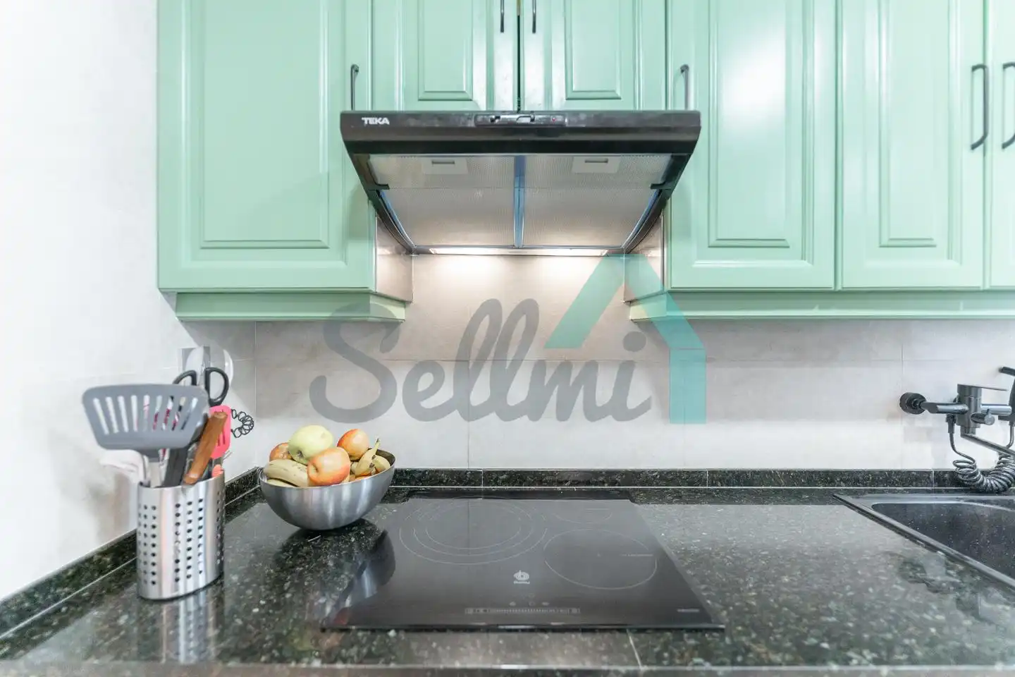 Kitchen of Flat for rent in Siero  with Heating, Terrace and Furnished