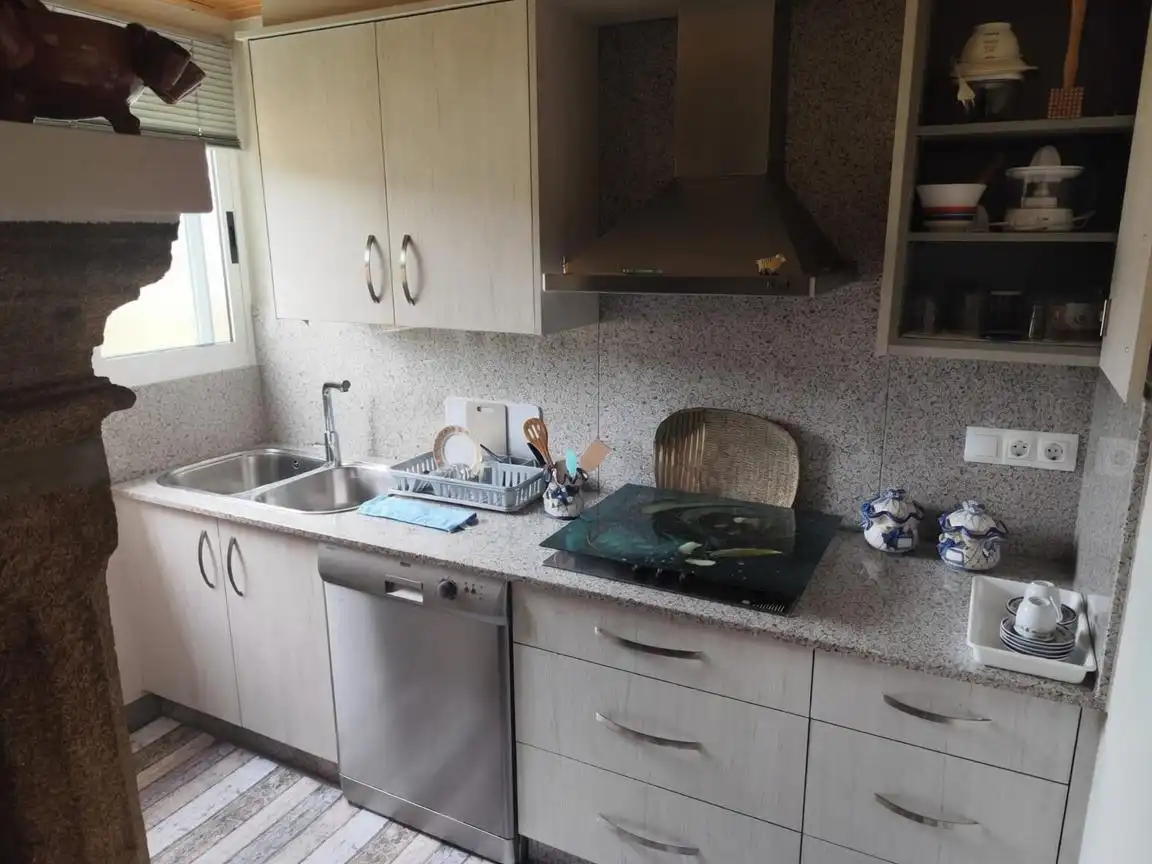 Kitchen of Houses for sale in Carballo  with Heating, Storage room and Furnished