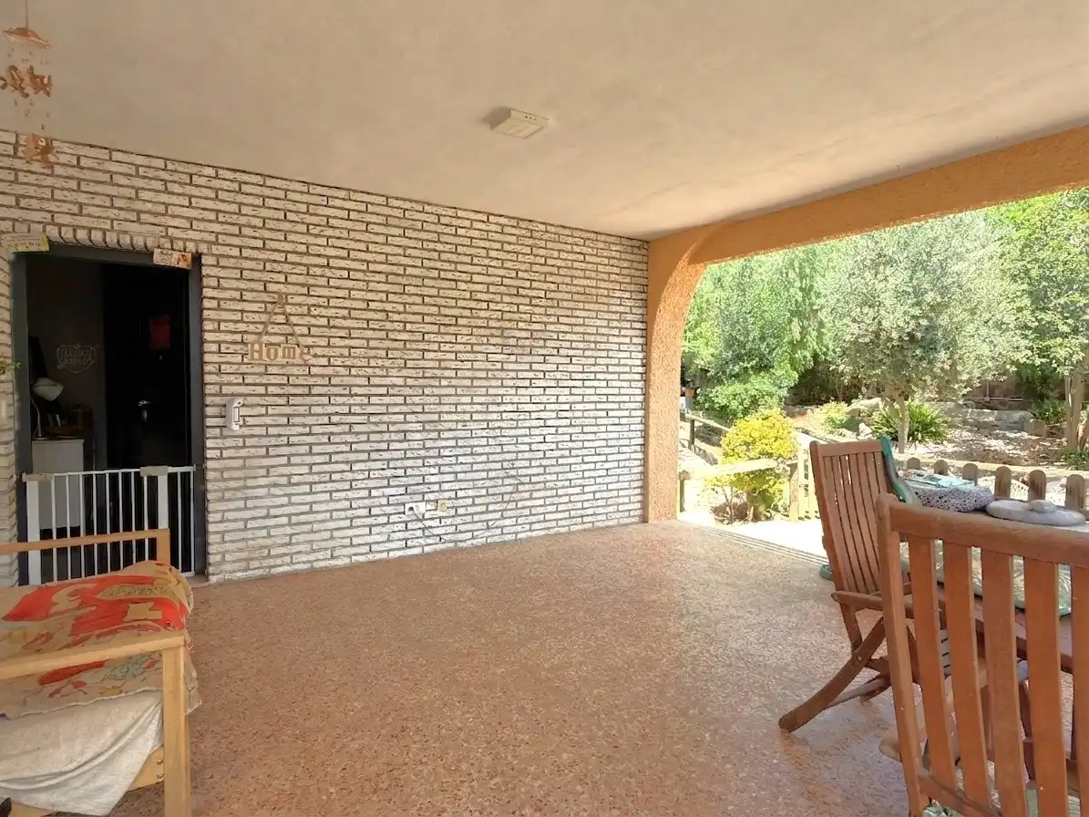 Terraza de Casa o chalet en venta en Náquera con Aire acondicionado, Calefacción y Jardín privado