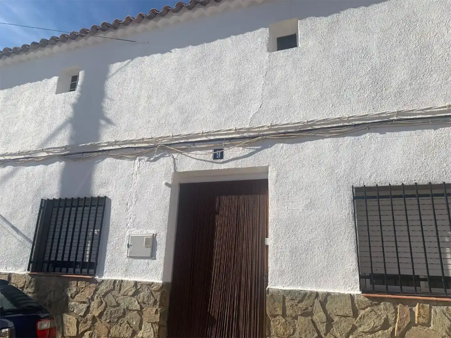 Vista exterior de Casa adosada en venta en Monreal del Llano con Amueblado