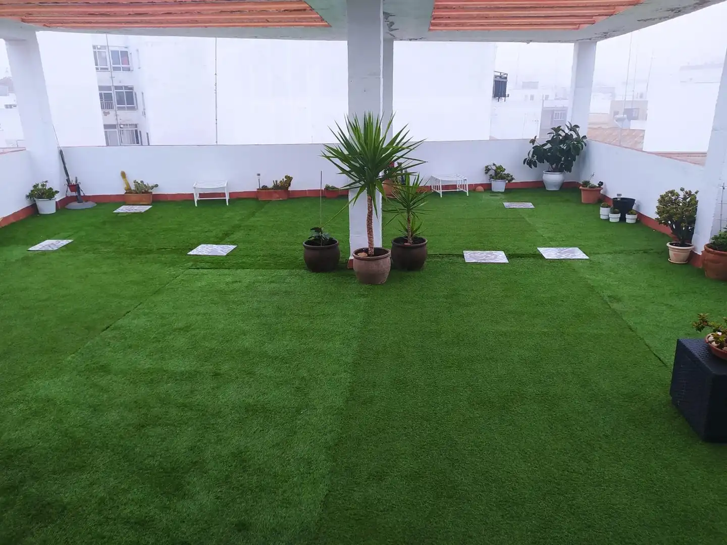 Terrace of Attic for rent in Alcalá de Guadaira  with Air Conditioner, Terrace and Furnished