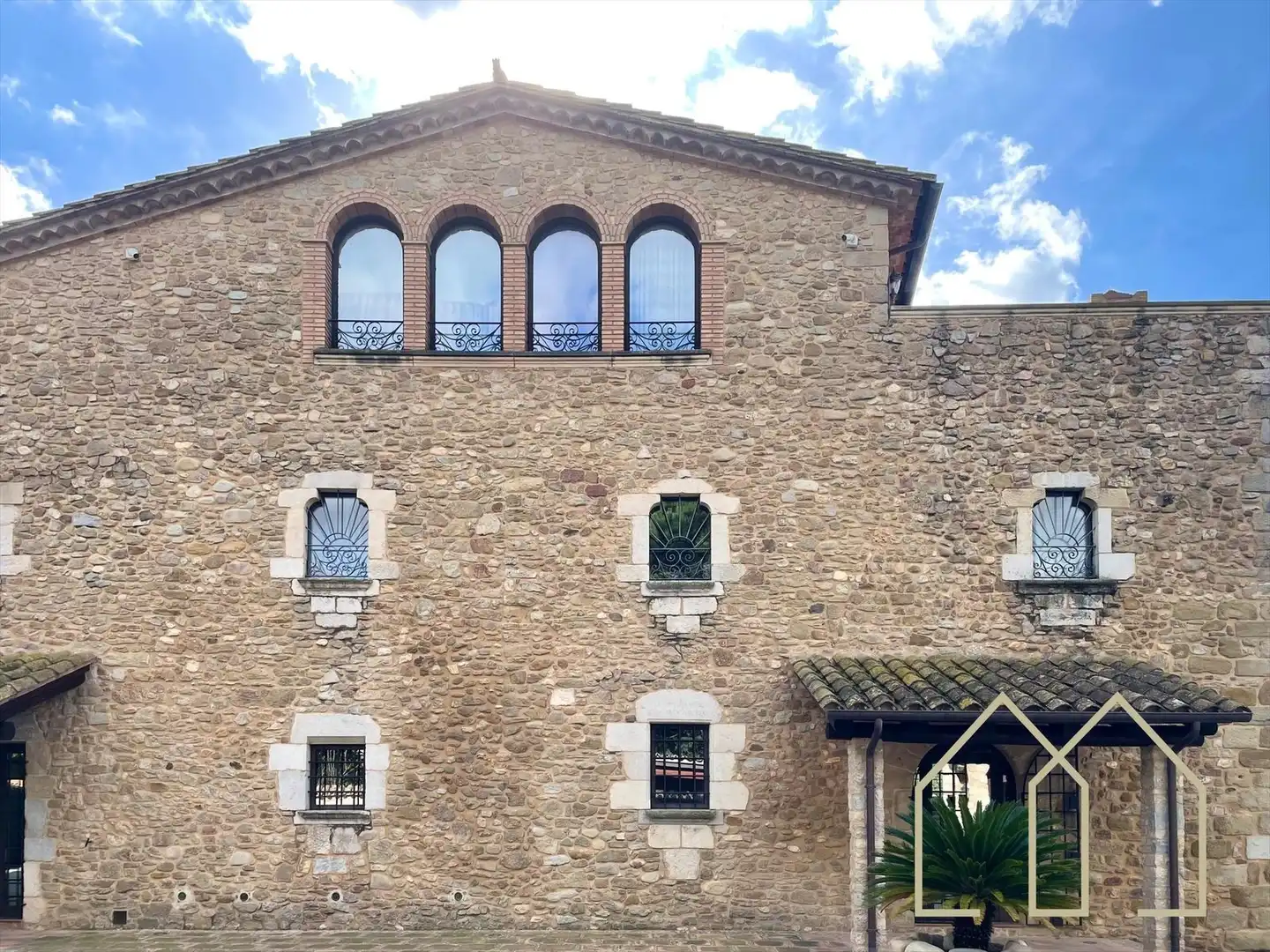 Vista exterior de Casa o chalet en venta en Sant Joan de Mollet con Aire acondicionado, Calefacción y Jardín privado