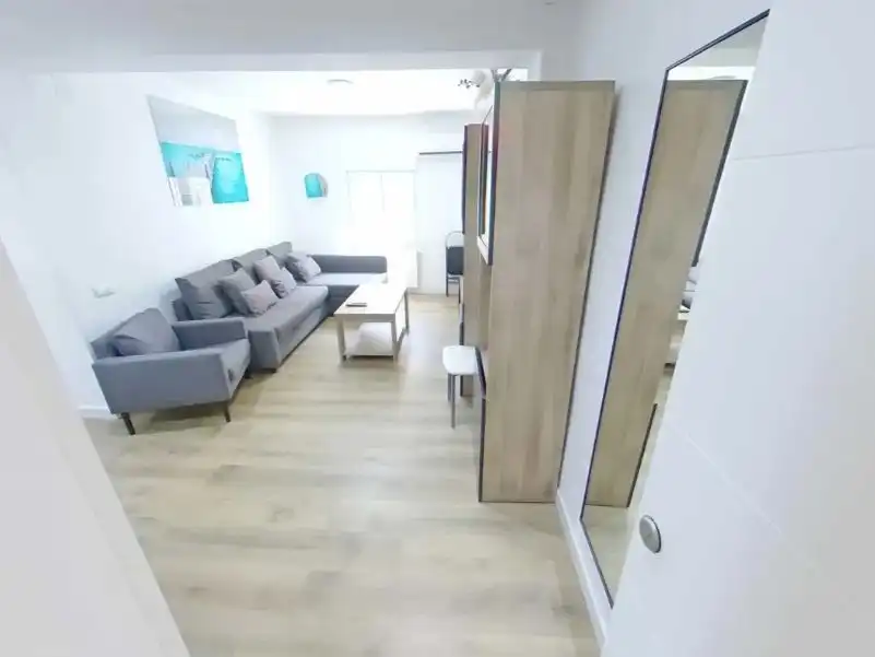 Wohnzimmer von Wohnung zur Miete in Salamanca Capital mit Klimaanlage