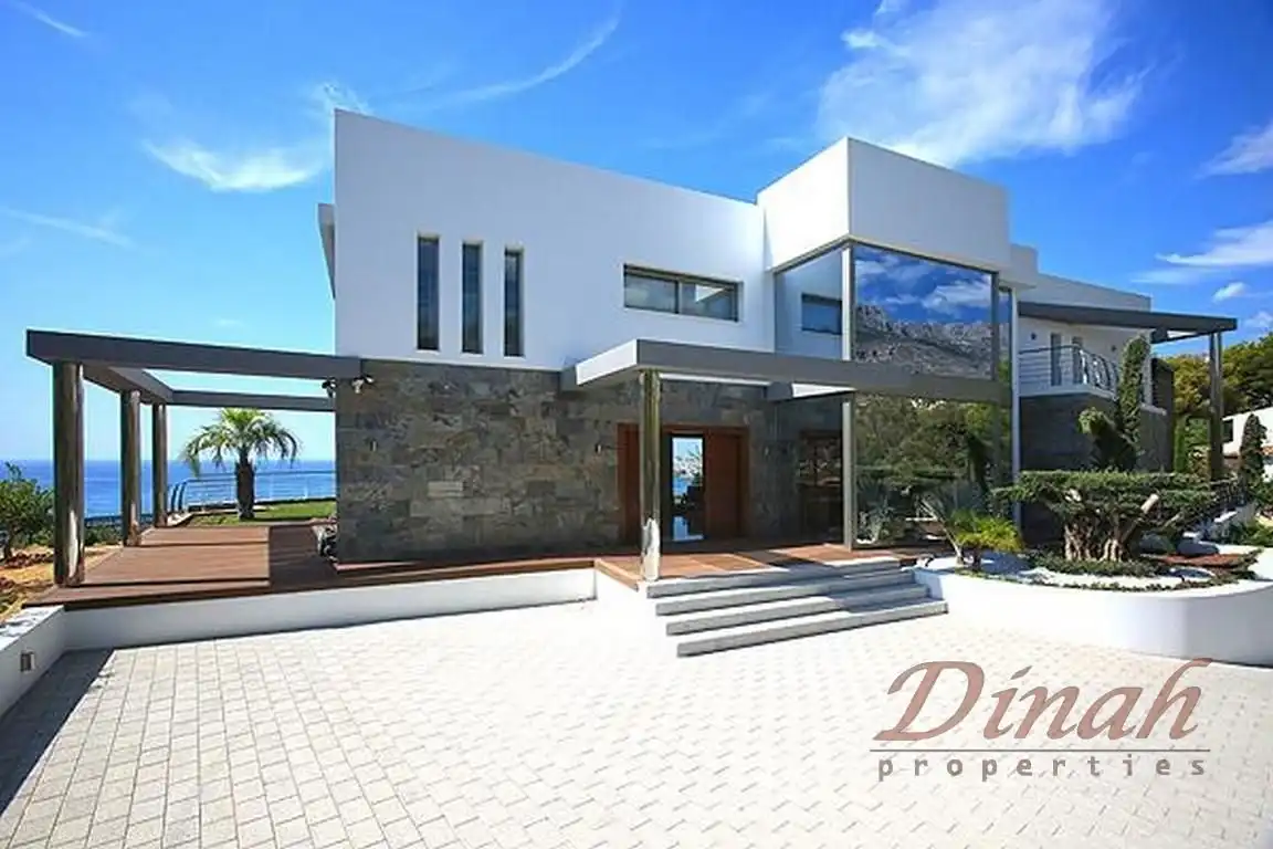 Vista exterior de Casa o chalet en venta en Altea con Aire acondicionado, Calefacción y Jardín privado