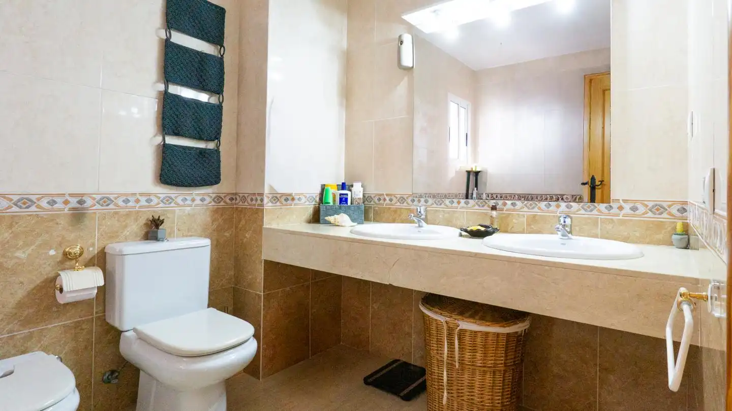 Bathroom of Detached homes for sale in Santa Pola  with Air Conditioner, Terrace and Swimming Pool