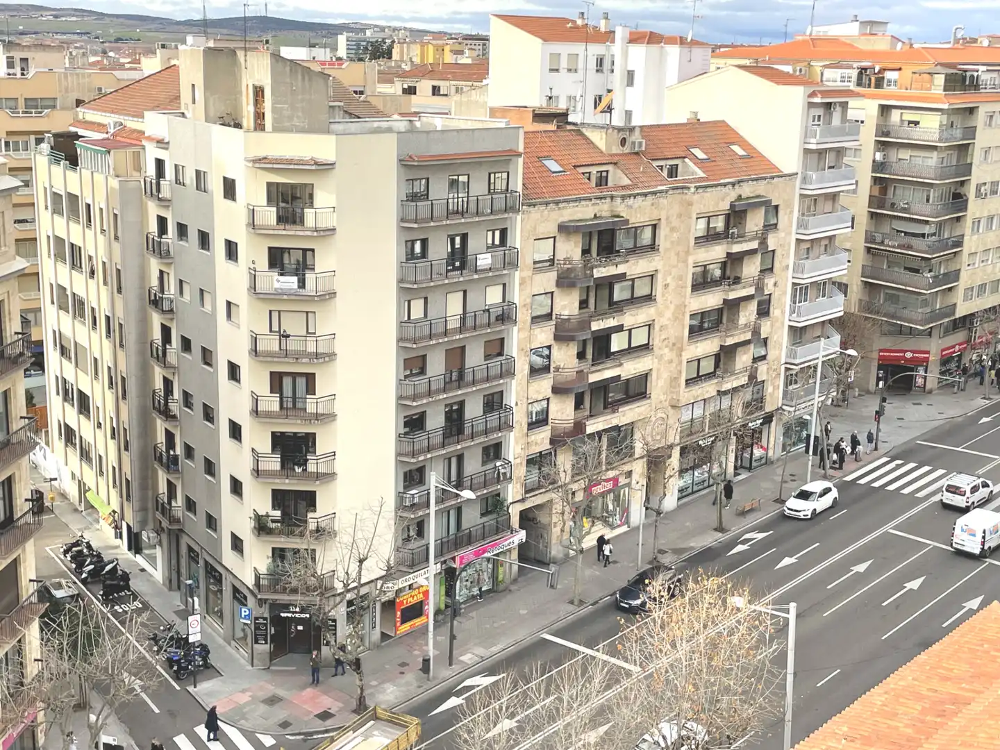 Vista exterior de Ático en venta en Salamanca con Calefacción, Parquet y Terraza