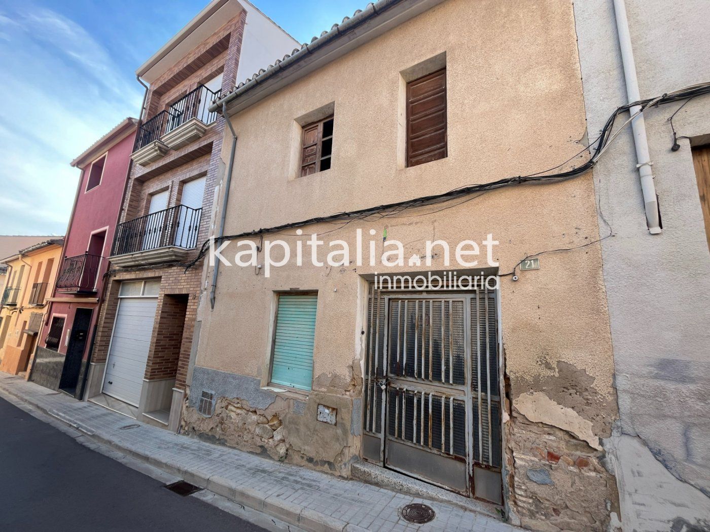 Vista exterior de Casa o xalet en venda en Aielo de Malferit amb Jardí privat