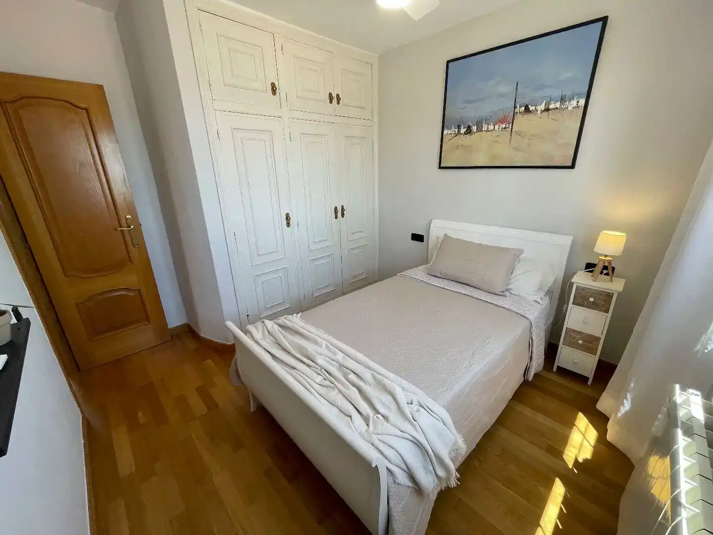 Dormitori de Casa o xalet de lloguer en La Pobla de Farnals amb Aire condicionat, Parquet i Traster