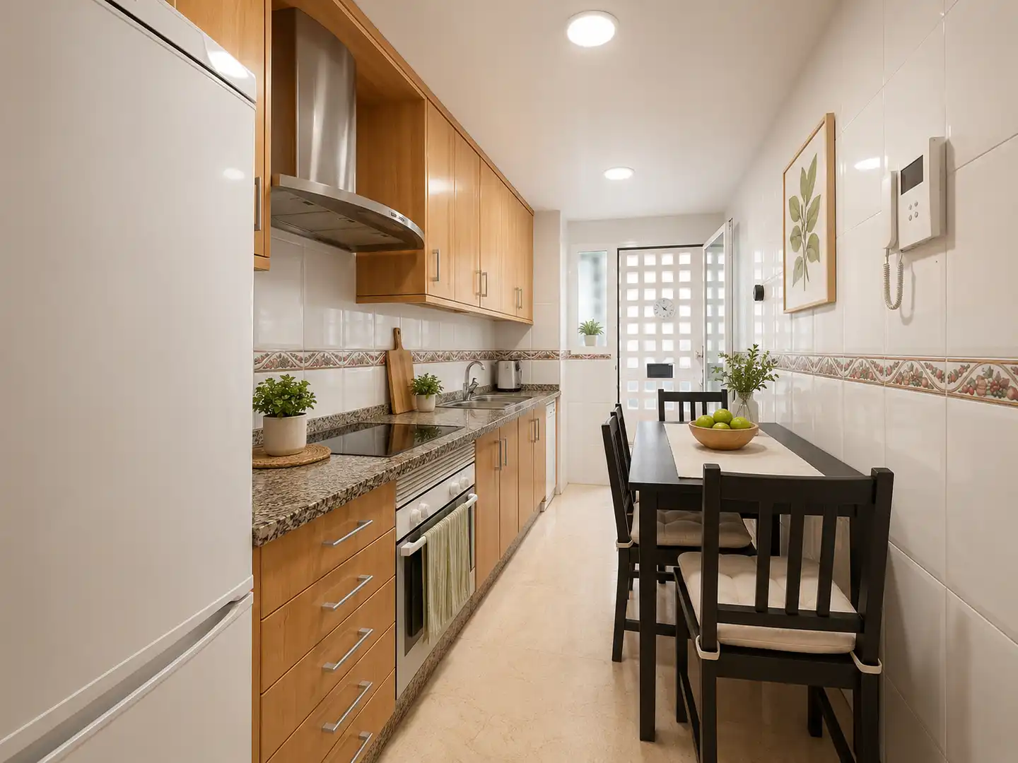 Küche von Erdgeschoss zum Verkauf in Benalmádena mit Terrasse, Möbliert und Gemeinschaftspool