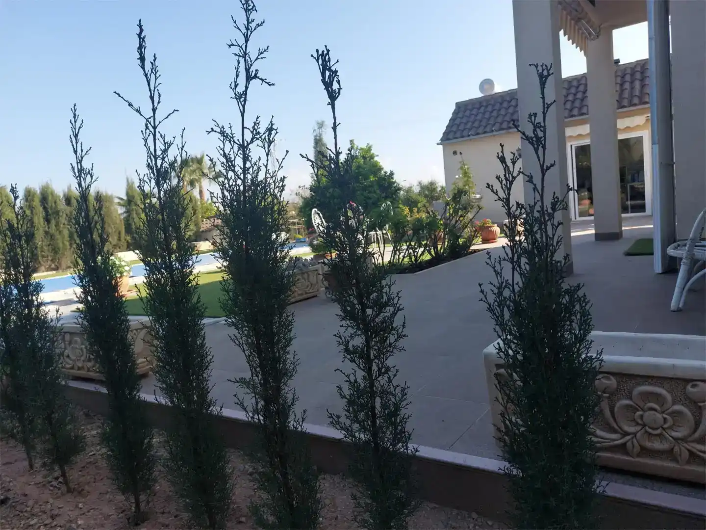 Terrassa de Casa o xalet en venda en Totana amb Aire condicionat, Piscina i Balcó