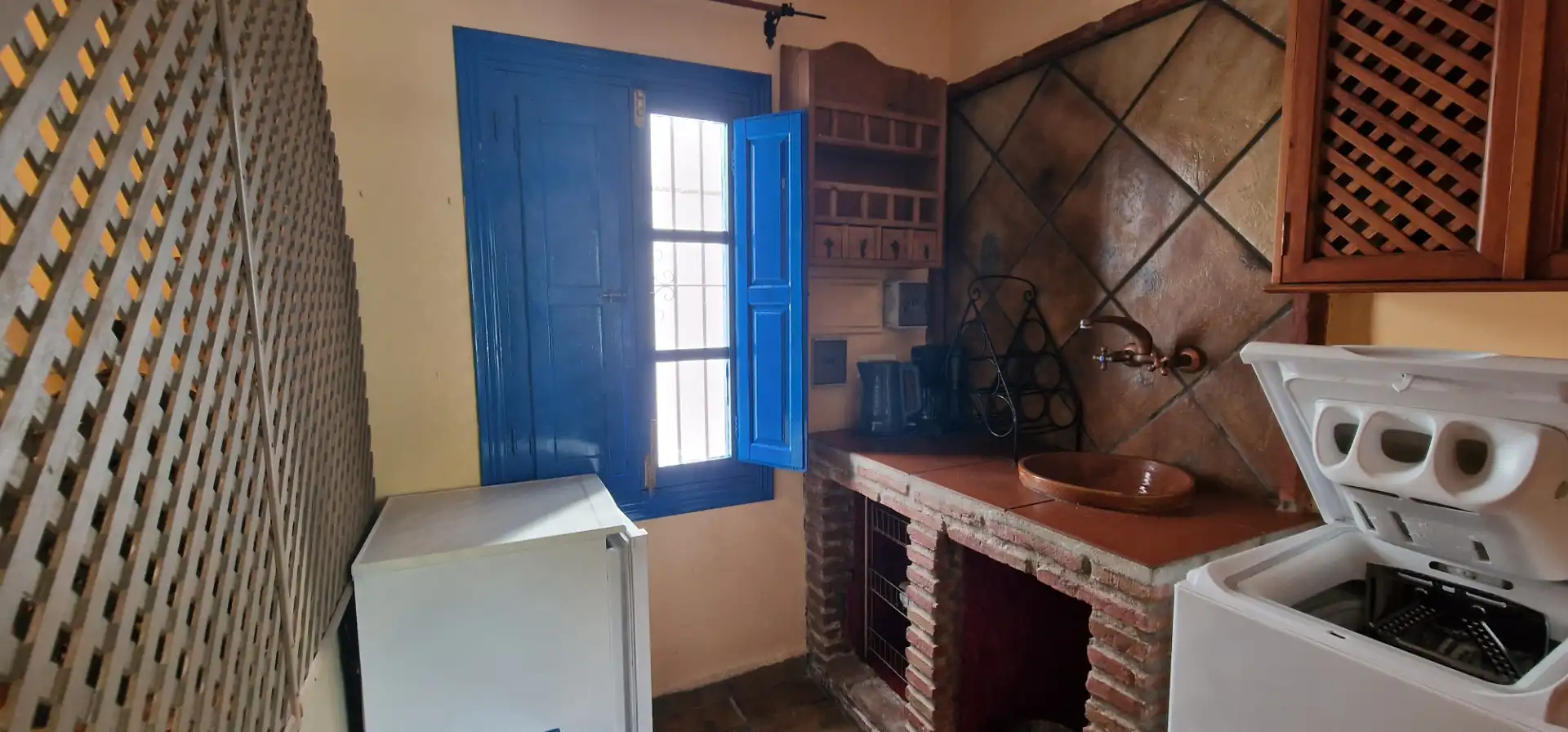 Cocina de Finca rústica en venta en Alhaurín El Grande con Aire acondicionado, Calefacción y Jardín privado