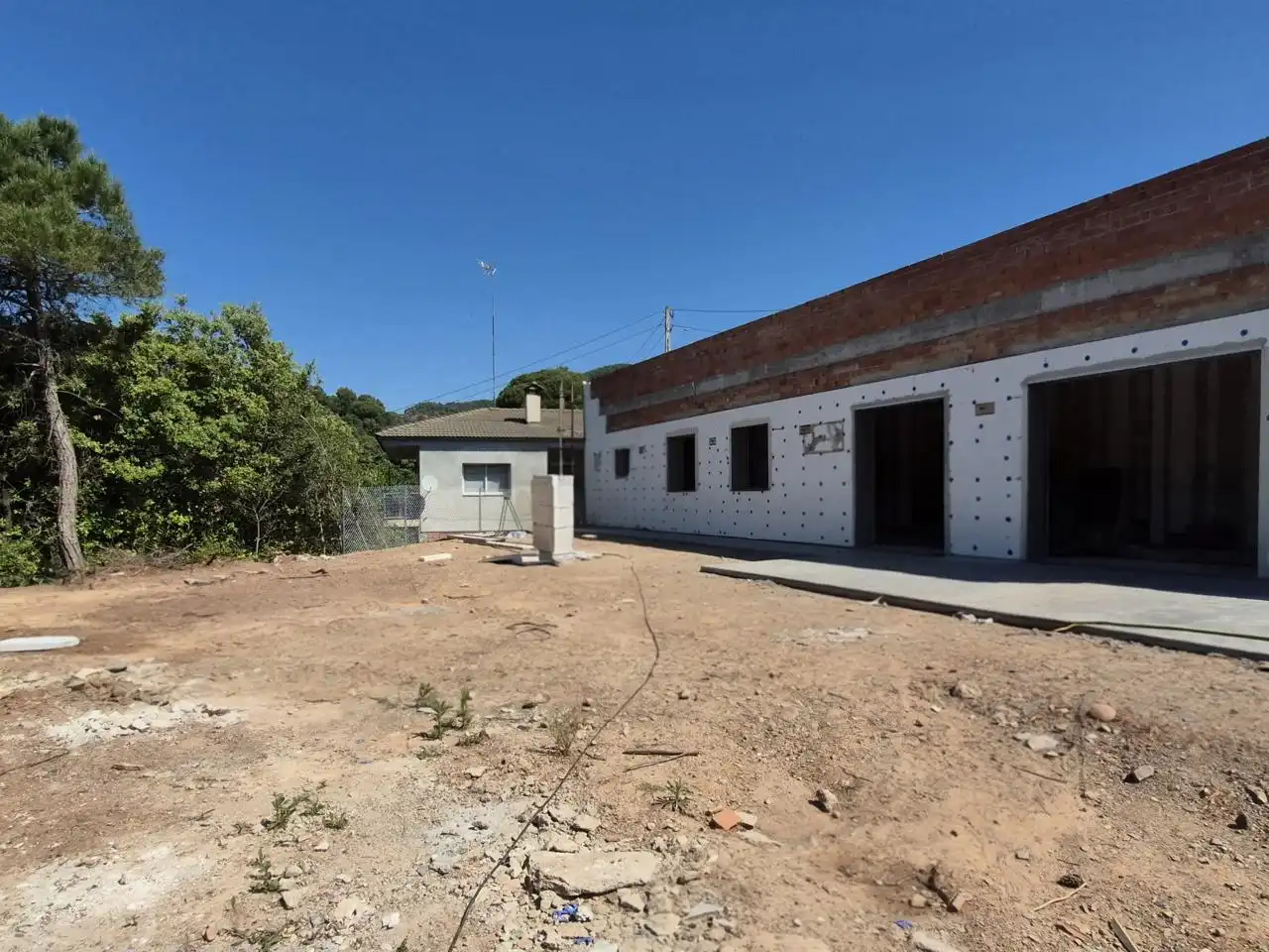 Vista exterior de Casa adosada en venda en Vacarisses amb Aire condicionat, Calefacció i Jardí privat