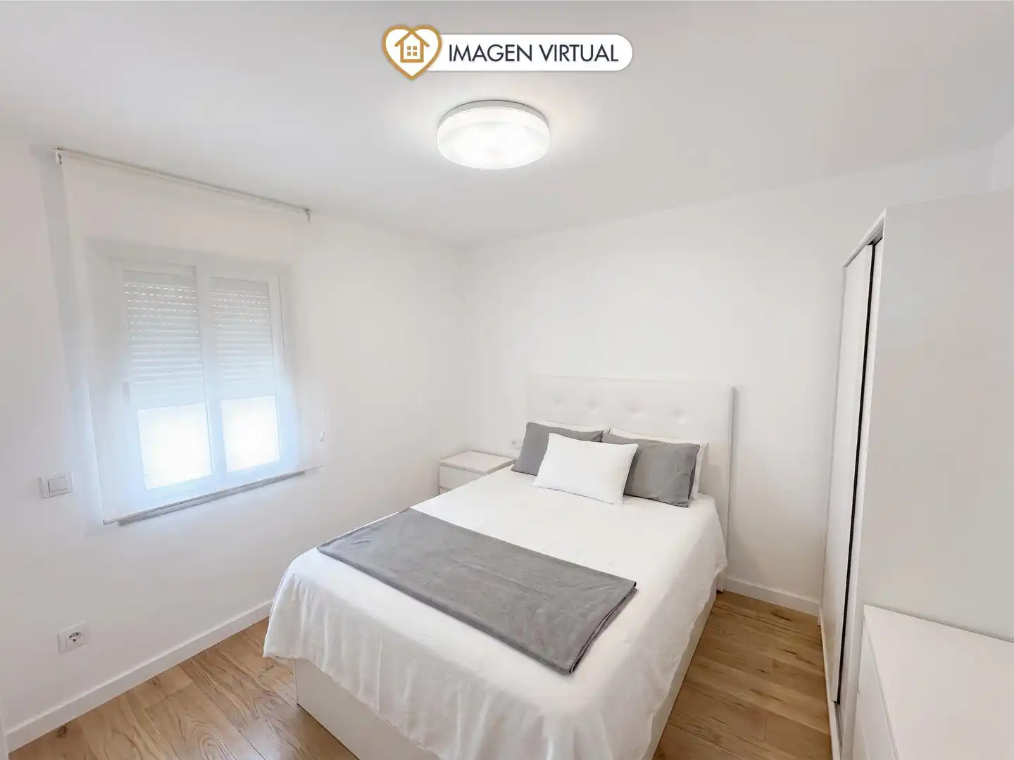 Bedroom of Flat for sale in Terrassa  with Furnished, Oven and Washing machine
