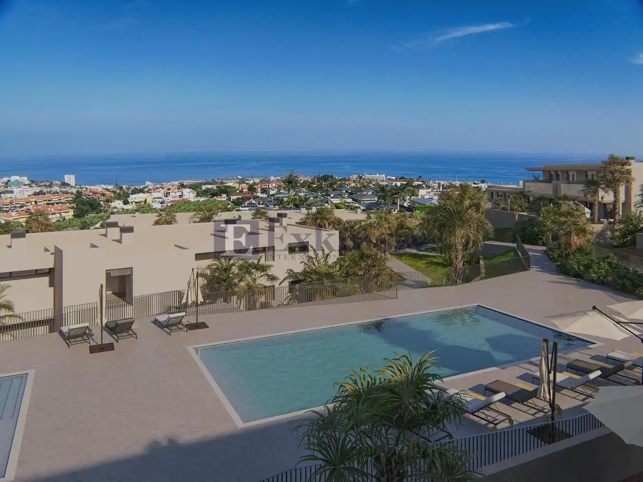 Vista exterior de Ático en venta en La Orotava con Piscina comunitaria