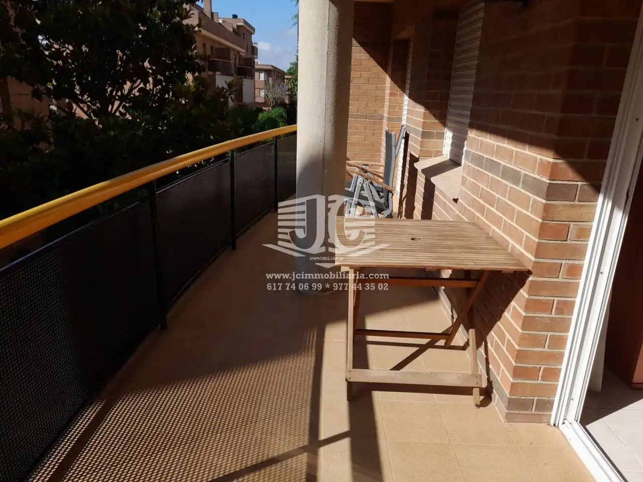 Terraza de Piso de alquiler en Tortosa con Aire acondicionado, Terraza y Amueblado