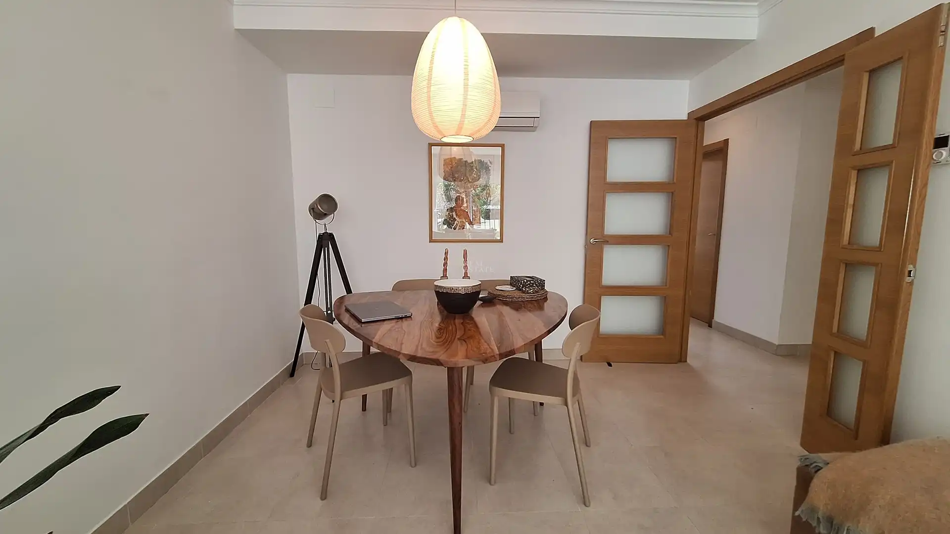 Dining room of Flat for sale in Jávea / Xàbia  with Air Conditioner, Terrace and Swimming Pool