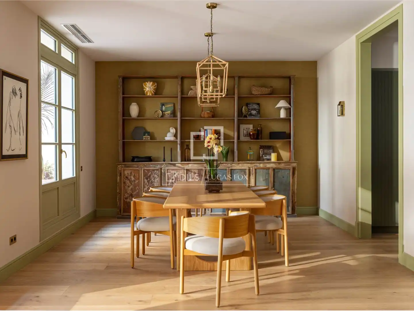 Dining room of Flat for sale in Barcelona  with Air Conditioner, Heating and Terrace