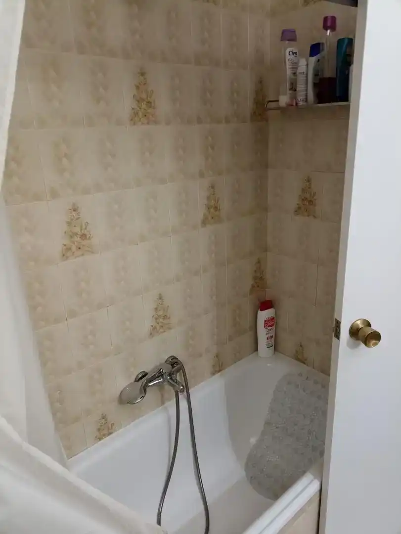 Bany de Apartament per a compartir en Granada amb Parquet, Moblat i Balcó