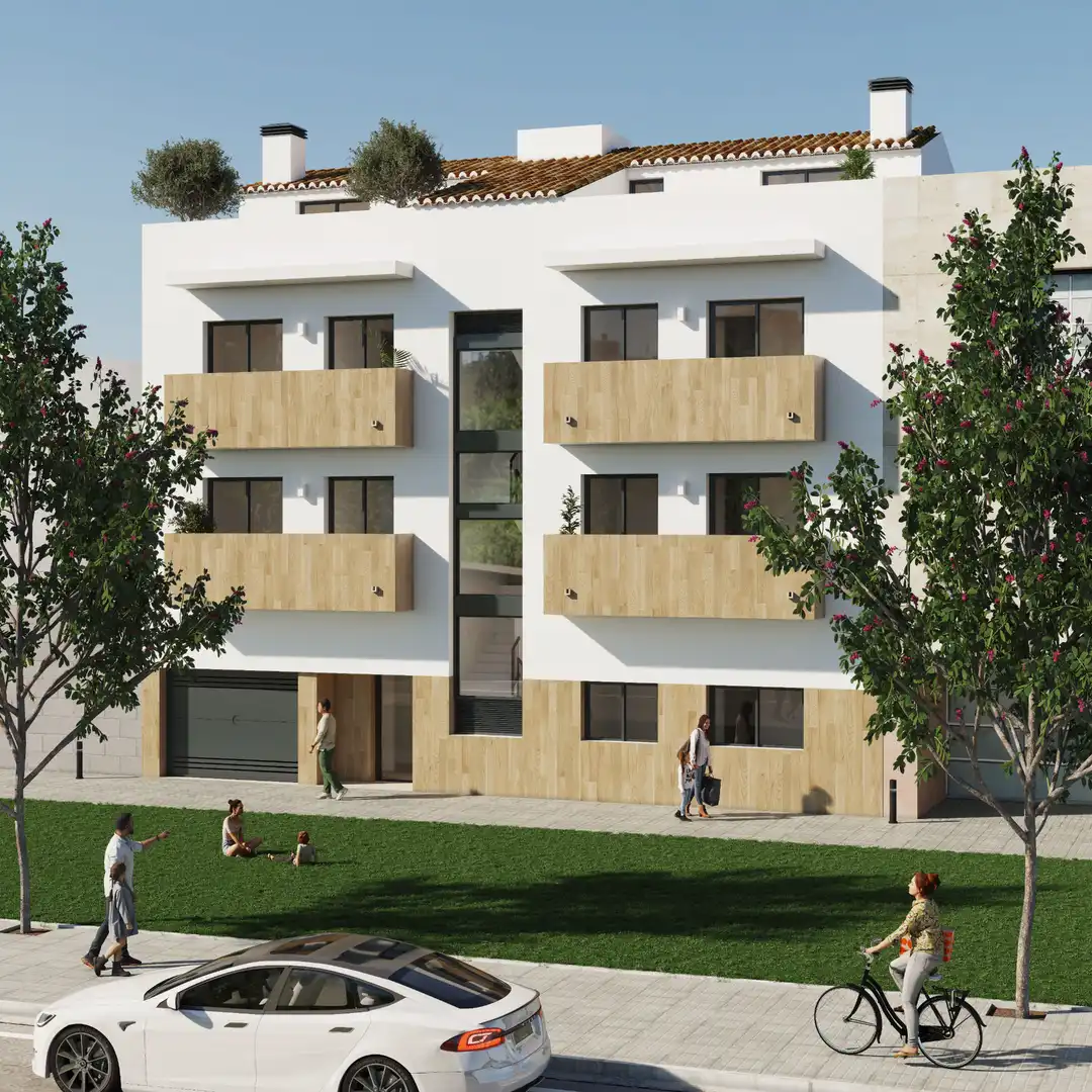 Außenansicht von Maisonette zum Verkauf in Granollers mit Klimaanlage, Heizung und Parkett