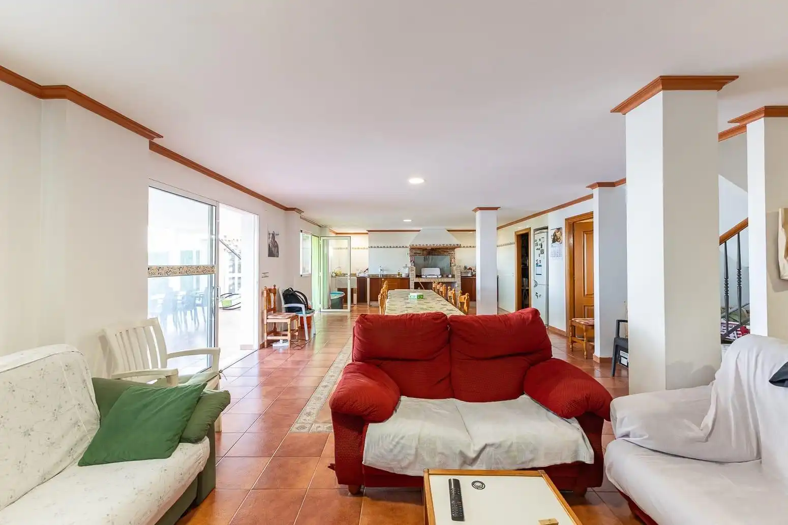 Sala de estar de Casa o chalet en venta en Chiva con Aire acondicionado, Terraza y Piscina