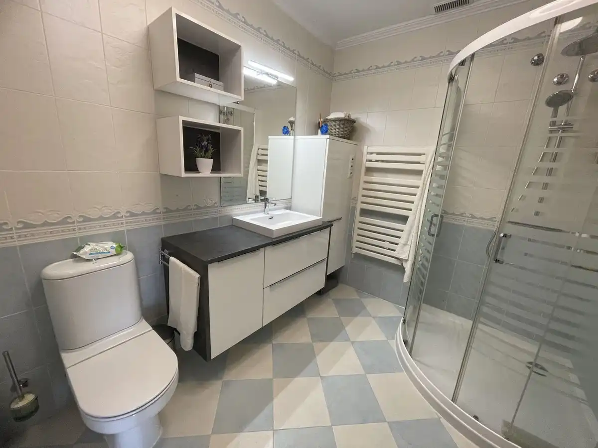 Bany de Casa o xalet en venda en Pilar de la Horadada amb Aire condicionat, Jardí privat i Terrassa