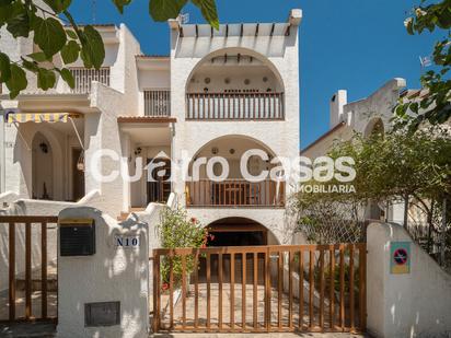 Exterior view of Single-family semi-detached for sale in Calafell  with Private garden, Terrace and Oven