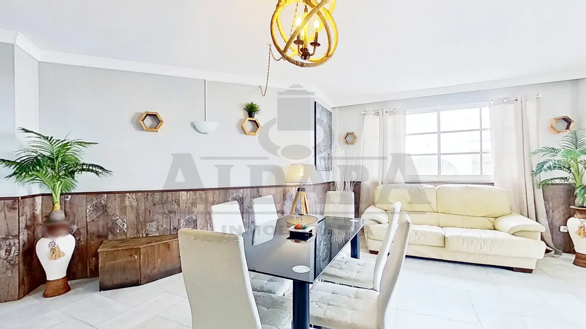 Dining room of Flat for sale in Benalmádena  with Air Conditioner, Terrace and Furnished