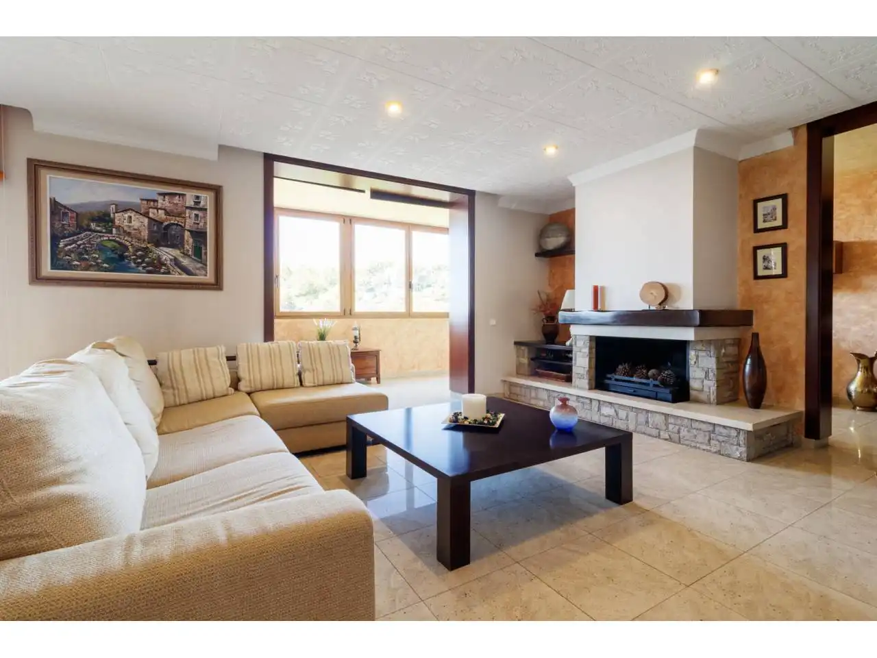 Living room of Houses for sale in Castelldefels