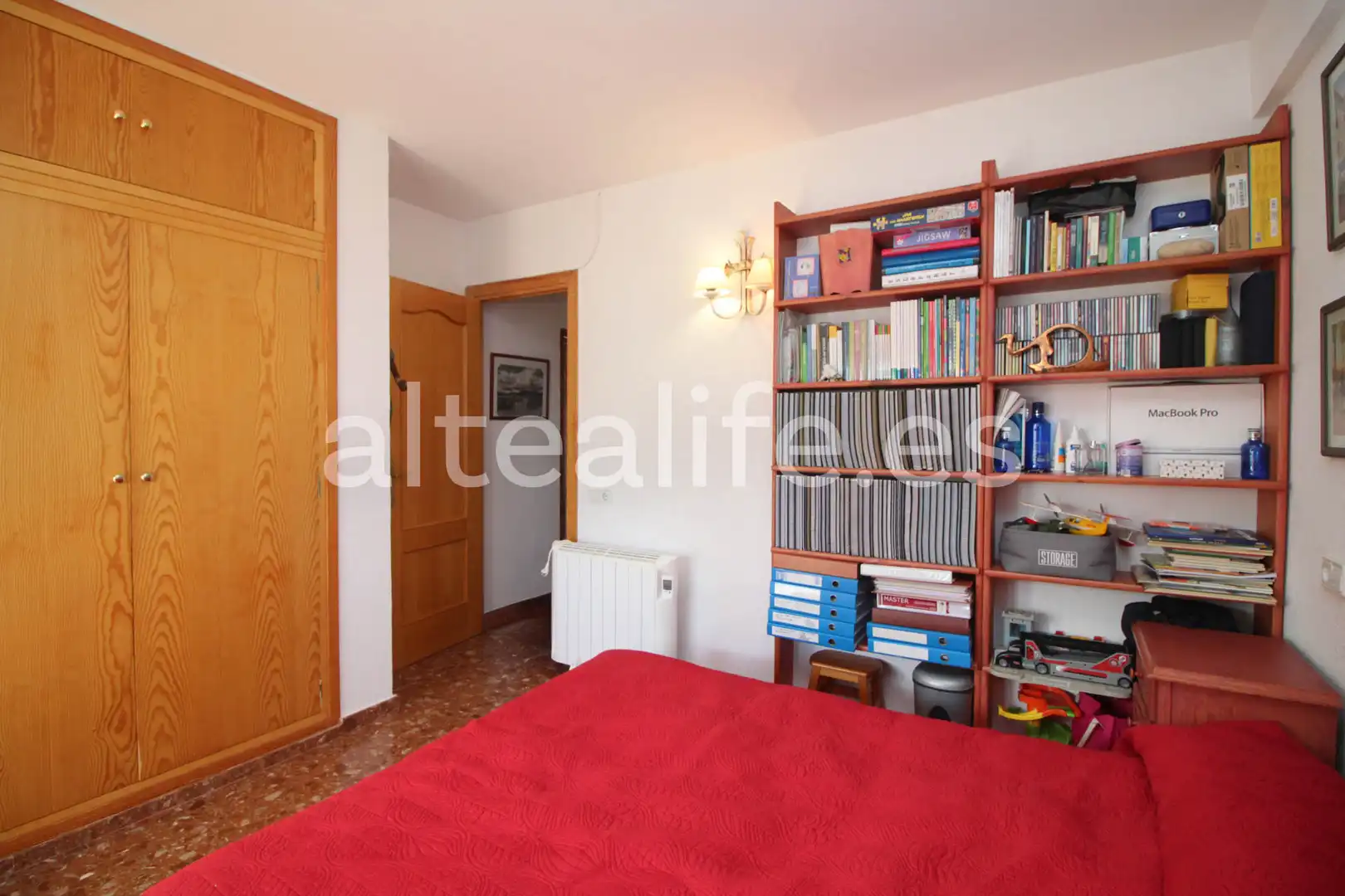 Schlafzimmer von Wohnungen zum Verkauf in Altea mit Klimaanlage und Terrasse