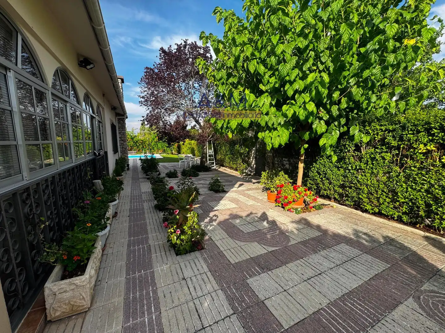Jardí de Casa o xalet en venda en Viana de Cega amb Piscina