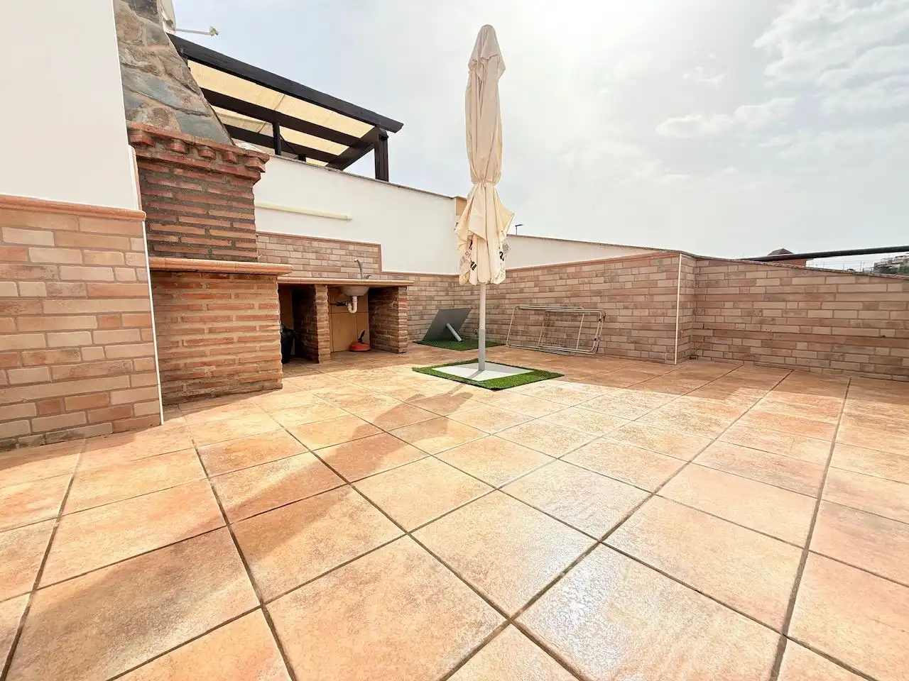 Terraza de Casa adosada en venta en Vélez-Málaga con Aire acondicionado y Calefacción