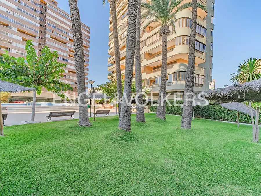 Exterior view of Flat for sale in Alicante / Alacant  with Heating, Terrace and Community pool