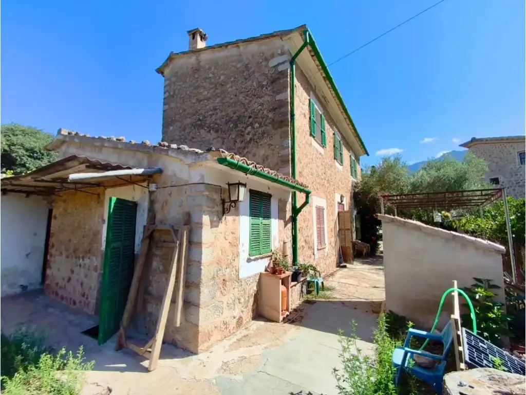 Vista exterior de Finca rústica en venda en Sóller amb Jardí privat, Terrassa i Moblat