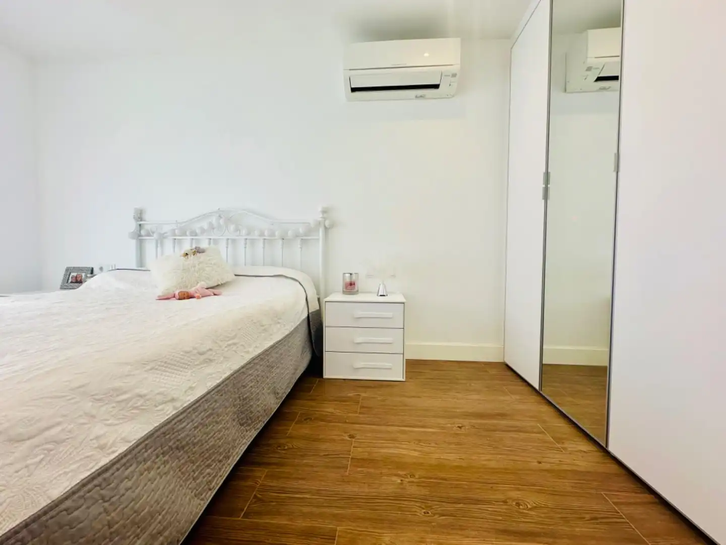 Bedroom of Houses for sale in Alcanar  with Air Conditioner, Private garden and Parquet flooring