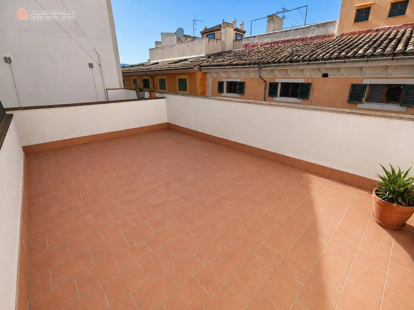 Terrasse von Wohnung zum Verkauf in  Palma de Mallorca mit Heizung, Parkett und Terrasse